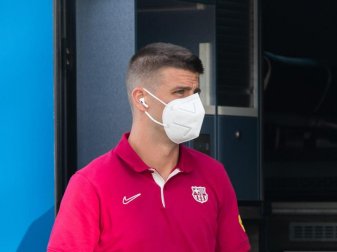 Ruft zur Einheit beim FC Barcelona auf: Gerard Piqué. Foto: Silas Stein/dpa Ruft zur Einheit beim FC Barcelona auf: Gerard Piqué. Foto: Silas Stein/dpa