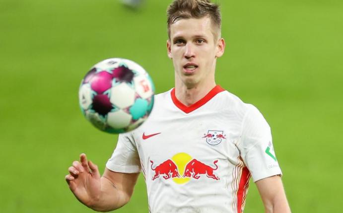 Fällt für RB Leipzig lange aus: Dani Olmo. Foto: Jan Woitas/dpa-Zentralbild/dpa