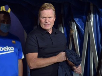 Zwei Spiele Sperre für Barcelona-Trainer Ronald Koeman Zwei Spiele Sperre für Barcelona-Trainer Ronald Koeman