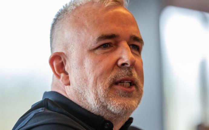 Dirk Zingler, President des 1. FC Union Berlin. Foto: Andreas Gora/dpa