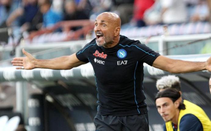 Luciano Spalletti, Trainer vom SSC Neapel, gestikuliert an der Seitenlinie. Foto: Tano Pecoraro/LaPresse via ZUMA Press/dpa