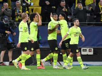 Zwei Spiele, sechs Punkte - Borussia Dortmund siegt in der Champions League auch gegen Sporting Lissabon. Foto: Bernd Thissen/dpa Zwei Spiele, sechs Punkte - Borussia Dortmund siegt in der Champions League auch gegen Sporting Lissabon. Foto: Bernd Thissen/dpa