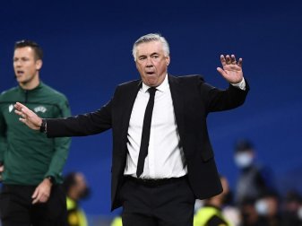 Real-Trainer Carlo Ancelotti war bedient. Foto: Jose Breton/AP/dpa Real-Trainer Carlo Ancelotti war bedient. Foto: Jose Breton/AP/dpa