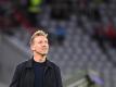 Münchens Trainer Julian Nagelsmann kommt vor dem Spiel gegen Dynamo Kiew in der Allianz Arena an. Foto: Sven Hoppe/dpa