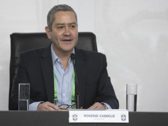Der Präsident des brasilianischen Fußball-Verbandes, Rogério Caboclo, ist für 21 Monate gesperrt worden. Foto: Lucas Figueiredo/CBF/dpa Der Präsident des brasilianischen Fußball-Verbandes, Rogério Caboclo, ist für 21 Monate gesperrt worden. Foto: Lucas Figueiredo/CBF/dpa