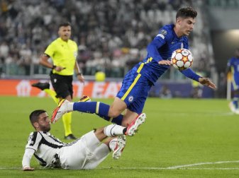 Konnte mit Chelsea bei Juve nichts holen: Kai Havertz (l). Foto: Antonio Calanni/AP/dpa Konnte mit Chelsea bei Juve nichts holen: Kai Havertz (l). Foto: Antonio Calanni/AP/dpa