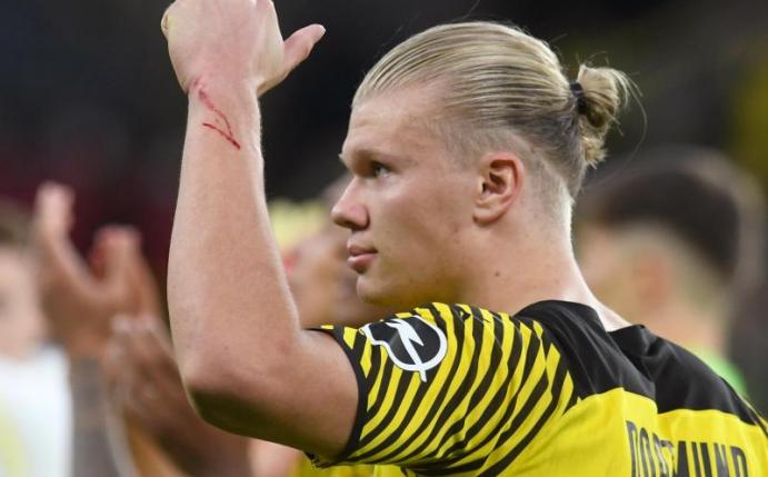 Borussia Dortmund muss weiter auf Top-Stürmer Erling Haaland verzichten. Foto: Bernd Thissen/dpa