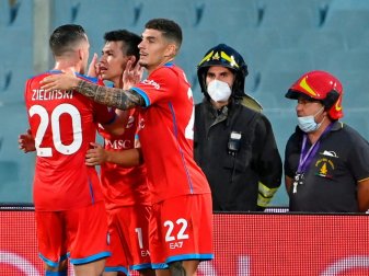 Neapel feiert Sieg gegen die AC Florenz