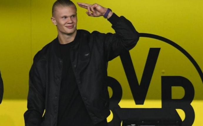 Muss angeschlagen beim BVB pausieren: Erling Haaland. Foto: Bernd Thissen/dpa
