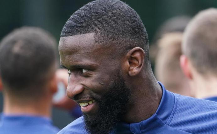 Antonio Rüdiger beim Training mit der Nationalmannschaft. Foto: Marcus Brandt/dpa