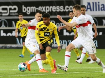 Thommy (l.) und Anton (r.) im Spiel gegen den BVB Thommy (l.) und Anton (r.) im Spiel gegen den BVB