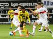 Thommy (l.) und Anton (r.) im Spiel gegen den BVB