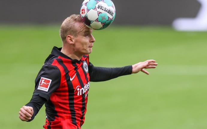 Frankfurt-Kapitän Sebastian Rode ist wieder im Mannschaftstraining. Foto: Jan Woitas/dpa-Zentralbild/dpa