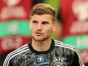 Timo Werner fühlt sich bei der Nationalmannschaft wohl Timo Werner fühlt sich bei der Nationalmannschaft wohl