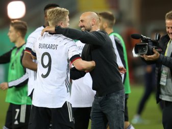 Antonio Di Salvo feiert ersten Sieg als Cheftrainer Antonio Di Salvo feiert ersten Sieg als Cheftrainer