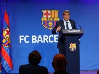 Joan Laporta, Präsident des FC Barcelona. Foto: Dax/DAX via ZUMA Press Wire/dpa Joan Laporta, Präsident des FC Barcelona. Foto: Dax/DAX via ZUMA Press Wire/dpa