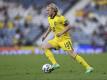 Schwedens Emil Forsberg am Ball. Foto: Stu Forster/Pool Getty/dpa/Archivbild