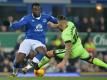 Lukaku (l.) schießt Everton zum Sieg (Quelle: SID-IMAGES)