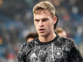 Gemeinsam mit Goretzka "Herzstück" des Teams: Joshua Kimmich. Foto: Axel Heimken/dpa/Archivbild Gemeinsam mit Goretzka "Herzstück" des Teams: Joshua Kimmich. Foto: Axel Heimken/dpa/Archivbild