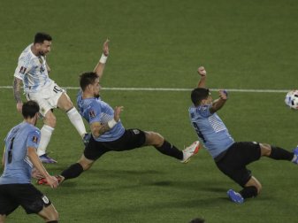 Messi brachte Argentinien in Führung Messi brachte Argentinien in Führung