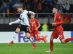 Brachte die DFB-Elf in Skopje auf die Siegerstraße: Doppeltorschütze Timo Werner. Foto: Federico Gambarini/dpa