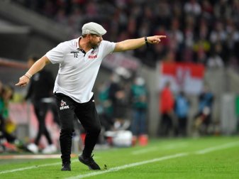 Unter der Regie seines neuen Trainers Steffen Baumgart wirkt der 1. FC Köln wie verwandelt. Foto: Marius Becker/dpa Unter der Regie seines neuen Trainers Steffen Baumgart wirkt der 1. FC Köln wie verwandelt. Foto: Marius Becker/dpa