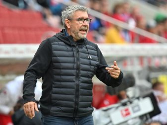 Wartet mit Union Berlin noch auf den ersten Bundesliga-Sieg gegen Wolfsburg: Urs Fischer. Foto: Torsten Silz/dpa Wartet mit Union Berlin noch auf den ersten Bundesliga-Sieg gegen Wolfsburg: Urs Fischer. Foto: Torsten Silz/dpa
