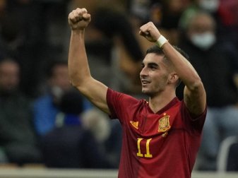 Hat sich eine Fußverletzung zugezogen: Der spanische Nationalspieler Ferran Torres. Foto: Antonio Calanni/AP/dpa Hat sich eine Fußverletzung zugezogen: Der spanische Nationalspieler Ferran Torres. Foto: Antonio Calanni/AP/dpa