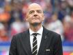 Wirbt für einen geänderten WM-Rythmus: FIFA-Boss Gianni Infantino. Foto: Sebastian Gollnow/dpa
