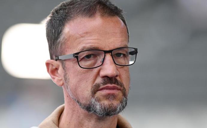 Der Geschäftsführer Sport des Fußball-Bundesligisten Hertha BSC: Fredi Bobic. Foto: Soeren Stache/dpa-Zentralbild/dpa