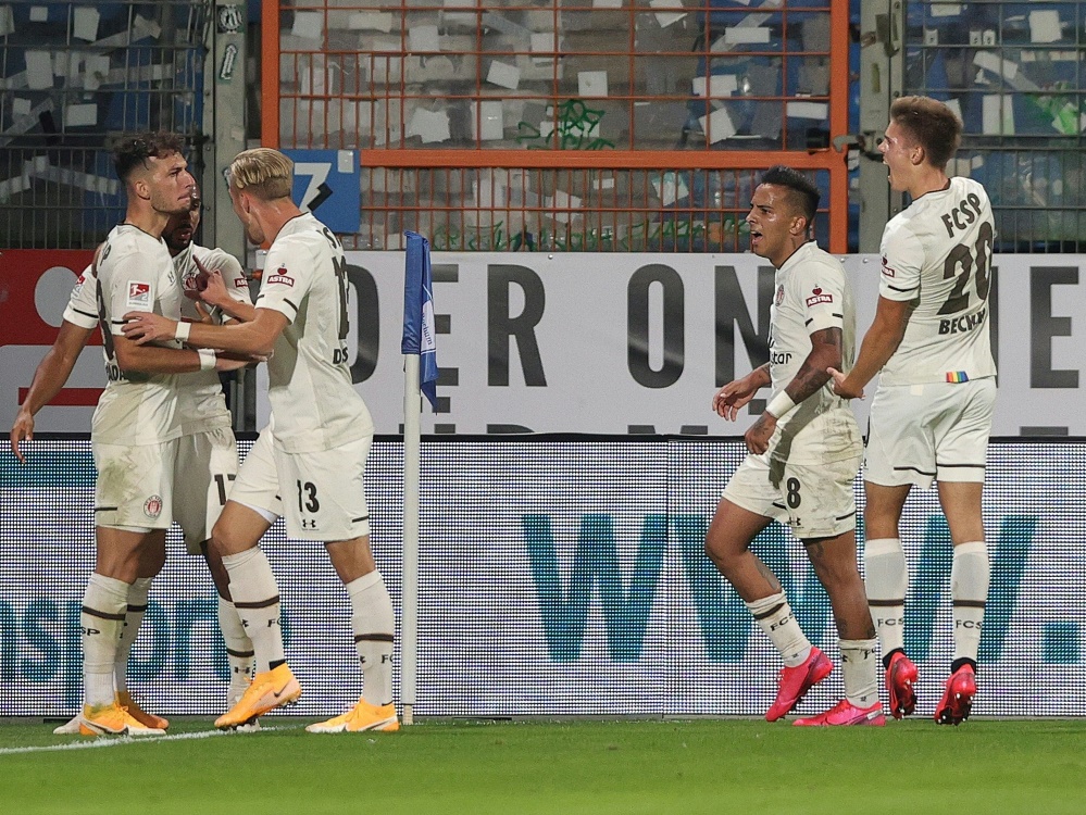 Der FC St. Pauli dreht das Spiel gegen Heidenheim