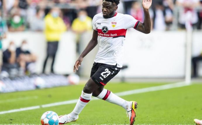Wurde positiv auf Corona getestet: VfB-Profi Orel Mangala. Foto: Tom Weller/dpa