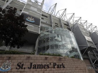 Eine Außenansicht des Stadions von Newcastle United. Foto: Scott Heppell/AP/dpa Eine Außenansicht des Stadions von Newcastle United. Foto: Scott Heppell/AP/dpa