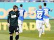 Gegen den SV Darmstadt 98 kassierte Werder Bremen eine 0:3-Niederlage. Foto: Uwe Anspach/dpa