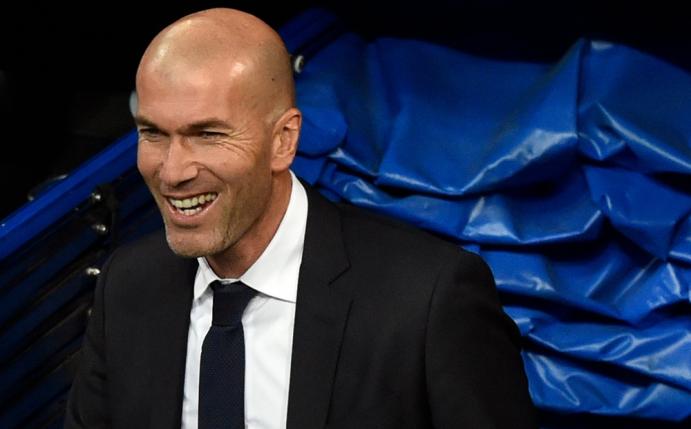 Zidane feiert einen furiosen Debüt-Sieg(SID-IMAGES)