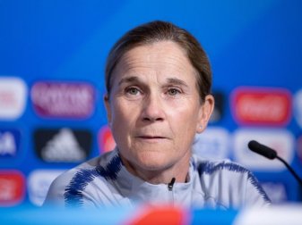 Die Leiterin des Technischen Beratungsgremiums zur Zukunft des Frauenfußballs in der FIFA: Jill Ellis. Foto: Sebastian Gollnow/dpa/Archivbild Die Leiterin des Technischen Beratungsgremiums zur Zukunft des Frauenfußballs in der FIFA: Jill Ellis. Foto: Sebastian Gollnow/dpa/Archivbild