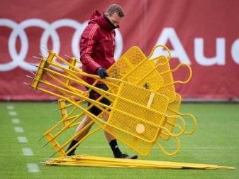 Bayern-Trainer Julian Nagelsmann bereitet das Abschlusstraining vor. Foto: Sven Hoppe/dpa Bayern-Trainer Julian Nagelsmann bereitet das Abschlusstraining vor. Foto: Sven Hoppe/dpa