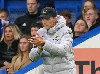 Thomas Tuchel, Trainer von FC Chelsea, agiert an der Seitenlinie. Foto: Tess Derry/PA Wire/dpa Thomas Tuchel, Trainer von FC Chelsea, agiert an der Seitenlinie. Foto: Tess Derry/PA Wire/dpa