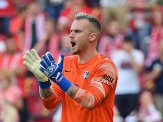 Freiburgs Torwart Mark Flekken ist erstmals für die niederländische Nationalmannschaft berufen worden. Foto: Torsten Silz/dpa Freiburgs Torwart Mark Flekken ist erstmals für die niederländische Nationalmannschaft berufen worden. Foto: Torsten Silz/dpa