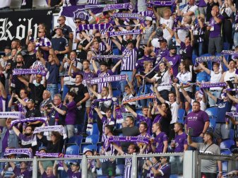 Die Fans von Aue dürfen wieder jubeln Die Fans von Aue dürfen wieder jubeln
