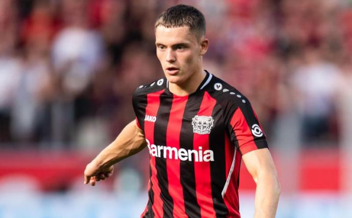 In Köln ausgebildet, in Leverkusen zum Nationalspieler gereift: Florian Wirtz. Foto: Marius Becker/dpa