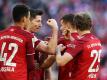 Bayern lässt sich auch nicht von Hoffenheim aufhalten