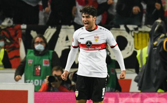 Rettete dem VfB einen Punkt gegen Union: Wahid Faghir. Foto: Silas Stein/dpa