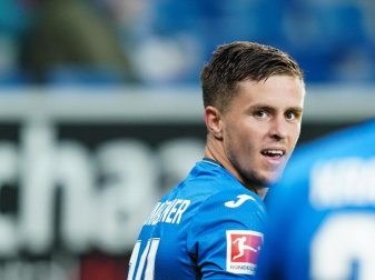 Hoffenheims Christoph Baumgartner fällt für die Partie gegen Kiel aus. Foto: Uwe Anspach/dpa Hoffenheims Christoph Baumgartner fällt für die Partie gegen Kiel aus. Foto: Uwe Anspach/dpa