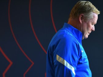 Nach der Niederlage bekam Koeman die Fan-Wut zu spüren Nach der Niederlage bekam Koeman die Fan-Wut zu spüren