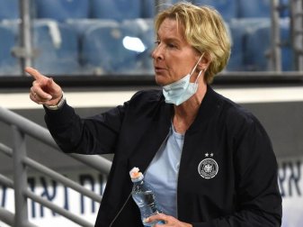 Bundestrainerin Martina Voss-Tecklenburg. Foto: Berney Ardov/dpa Bundestrainerin Martina Voss-Tecklenburg. Foto: Berney Ardov/dpa