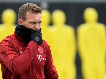 Voraussichtlich sitzt Nagelsmann im Pokal auf der Bank Voraussichtlich sitzt Nagelsmann im Pokal auf der Bank