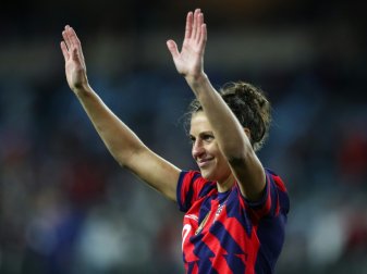 Carli Lloyd beim letzten Länderspiel für das US-Team Carli Lloyd beim letzten Länderspiel für das US-Team