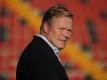 Der FC Barcelona und Trainer Ronald Koeman gehen getrennte Wege. Foto: Manu Fernandez/AP/dpa
