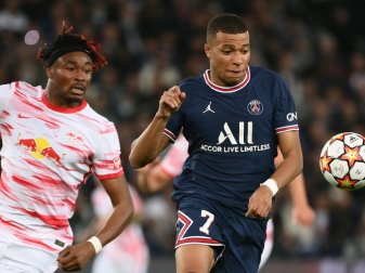 PSG-Superstar Kylian Mbappé (r.) wird in der Liga fehlen PSG-Superstar Kylian Mbappé (r.) wird in der Liga fehlen